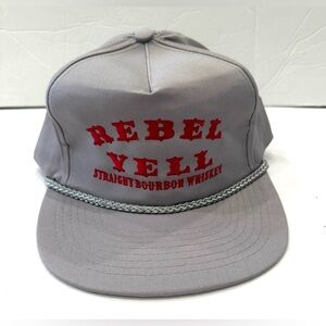 Rebel Yell Bourbon Whiskey Gray One Size Vintage